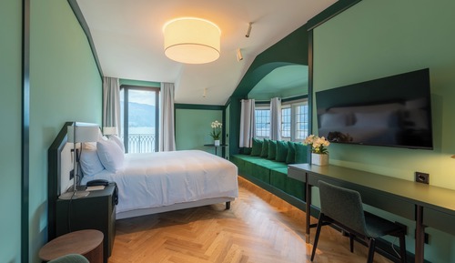 Deluxe Double Room, Balcony, Lake View