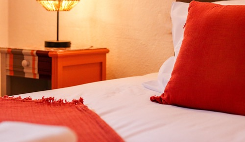 Double or Twin Room, 1 King Bed, Private Bathroom, Pool View