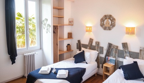 Double or Twin Room, Private Bathroom, Park View