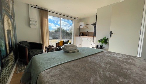 Business Apartment, 1 Queen Bed, Kitchenette, Ground Floor