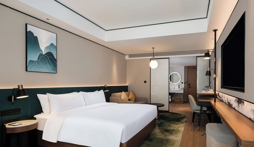 Deluxe Room, 1 King Bed with Sofa bed