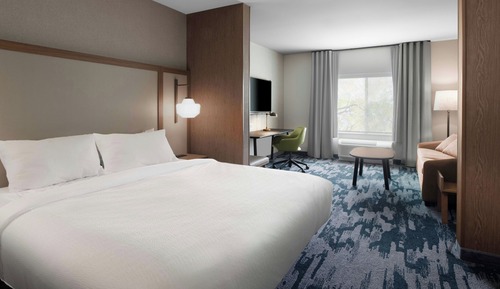 Suite, 1 King Bed with Sofa bed, Non Smoking (Mobility/Hearing Accessible, Tub)