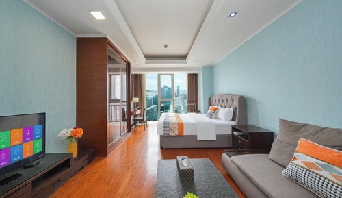 City view Bedroom