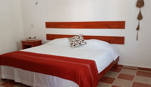 Basic Room, 1 King Bed, Kitchenette, Courtyard View