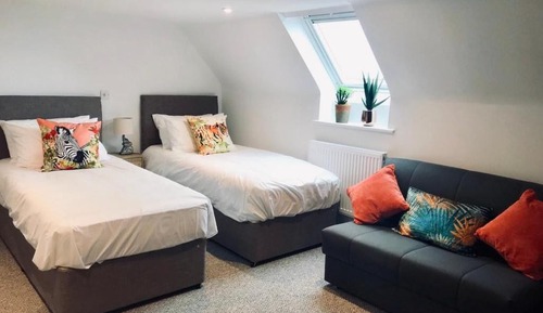Family Quadruple Room, Sea View