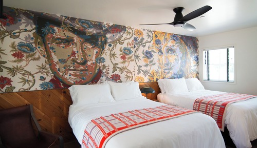 Classic Quadruple Room, Courtyard View