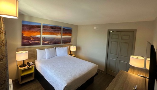 Room, 1 Queen Bed, Mobility Accessible, Non Smoking (Bathtub w/ Grab Bars)