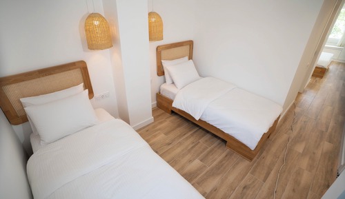 Family Double or Twin Room, Sea View