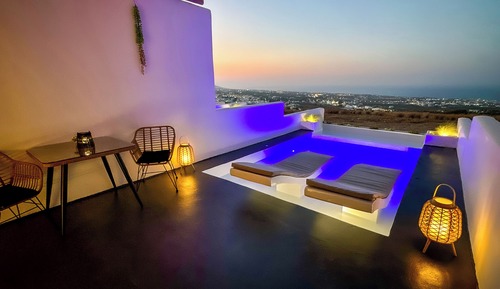 Luxury Double Room, 1 King Bed, Private Pool, Sea Facing