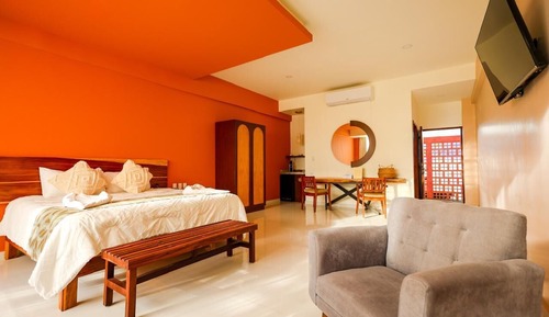 Deluxe Double Room, 1 Bedroom, Beach View