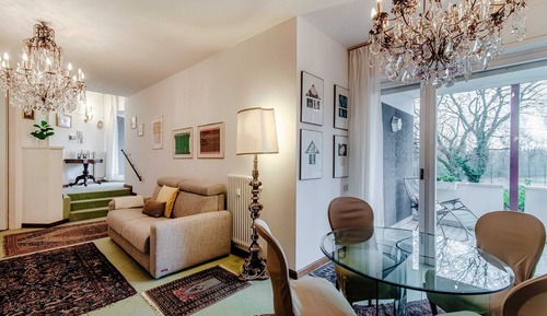 Apartment, Balcony, Garden View