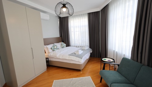 Standard Apartment, Balcony, City View