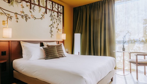 Chambre Classique, 1 lit double (pour les personnes à mobilité réduite)