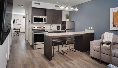 Deluxe Suite, 1 King Bed with Sofa bed, Non Smoking, Kitchen