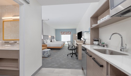 Studio, 2 Queen Beds, Accessible (Hearing)