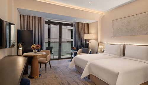 Deluxe Twin Room, 2 Twin Beds - Complimentary Lagoon Access