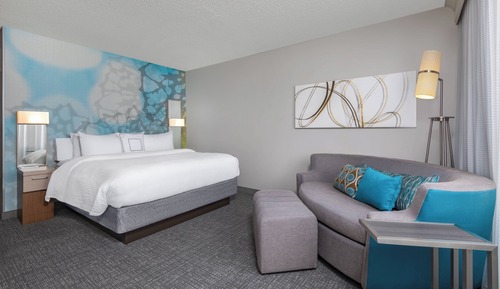 Room, 1 King Bed with Sofa bed, Balcony