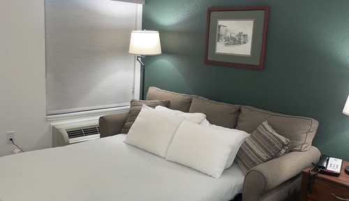 King Bedroom with Sofa Sleeper