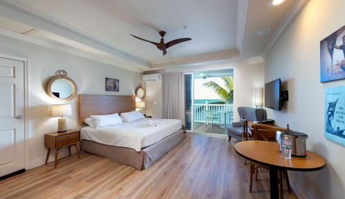 Premium Waterfront Room with King Bed & Private Covered Porch/Balcony Non-Smoking