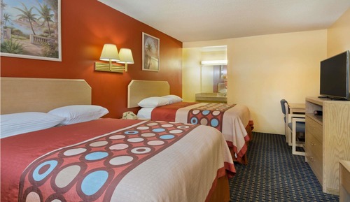 Room, 2 Double Beds, Accessible, Smoking (Mobility)