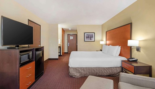 Standard Room, 1 Queen Bed, Non Smoking, Refrigerator & Microwave