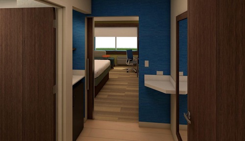 Suite, 1 King Bed, Accessible, Non Smoking (Hearing)