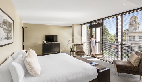 Junior Suite - King Bed - Includes Historic Werribee Mansion Tour, Breakfast and Parking