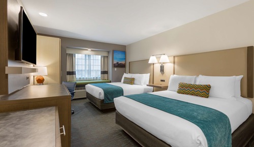 Standard Room, 2 Queen Beds, Non Smoking, Kitchenette