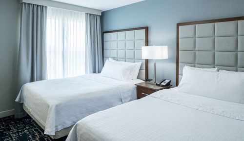 Suite, 2 Queen Beds, Accessible, Bathtub (Mobility & Hearing)