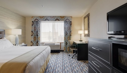 Suite, 1 King Bed, Accessible (Mobility, Roll-In Shower)