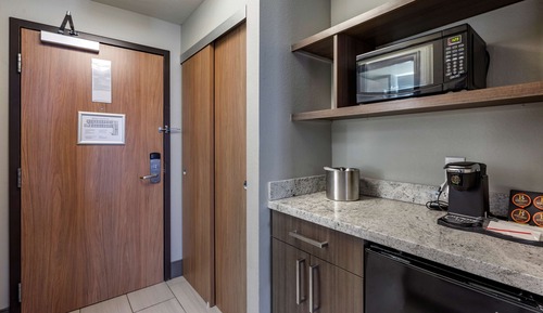 Standard Room, 1 King Bed, Non Smoking (Shower Only;with Single Sofabed)