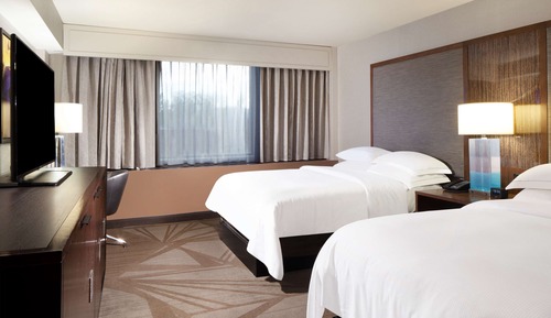 Room, 2 Double Beds, Accessible, Bathtub (Mobility & Hearing)