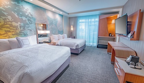 Room, 2 Queen Beds (Mobility/Hearing Accessible, Tub)