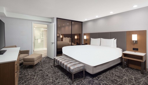 Suite, 1 King Bed, Accessible (Roll-In Shower)
