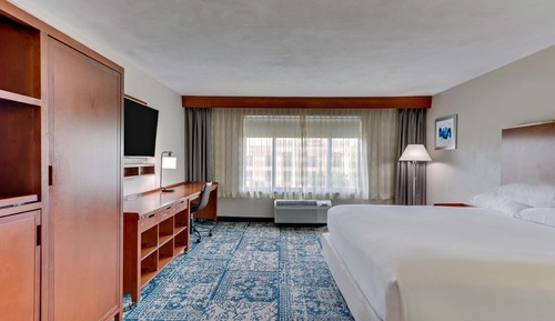 Deluxe Room, 1 King Bed, Refrigerator & Microwave