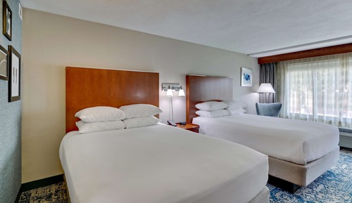 Deluxe Room, 2 Queen Beds, Refrigerator & Microwave (Upper Floor)