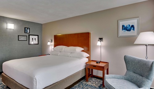 Deluxe Room, 1 King Bed, Refrigerator & Microwave