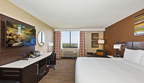 Room, 1 King Bed, Accessible (Mobility & Hearing, Roll-in Shower)
