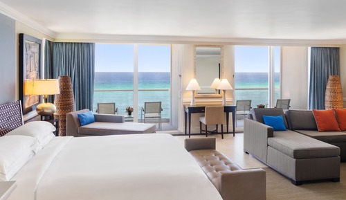 Suite, 1 King Bed, Oceanfront (Prime Minister)