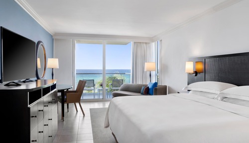 Room, 1 King Bed, Non Smoking, Ocean View