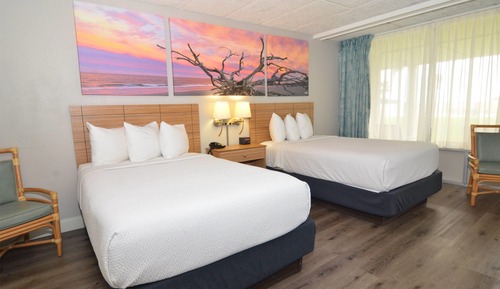 Room, 2 Double Beds, Non Smoking, Ocean View (Second Floor)