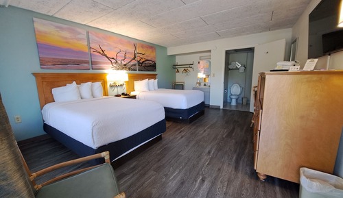 Room, 2 Double Beds, Non Smoking (1st Floor)