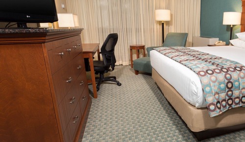 Deluxe Room, 1 King Bed, Accessible, Refrigerator & Microwave (Tub)