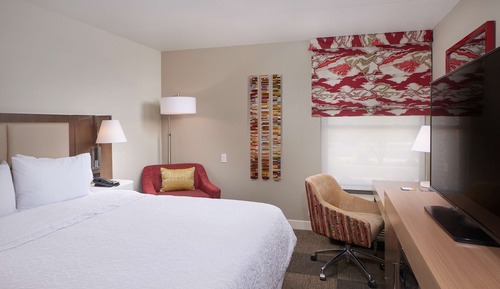 Room, 1 King Bed, Refrigerator