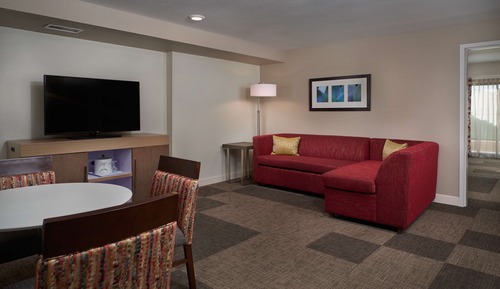 Suite, 1 King Bed, Refrigerator & Microwave (Wet bar)