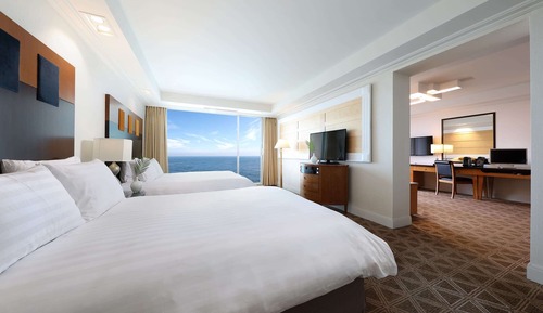 Room, Multiple Beds, Non Smoking, Ocean View
