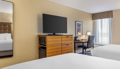 Deluxe Room, 2 Queen Beds, Refrigerator & Microwave (Upper Floor)