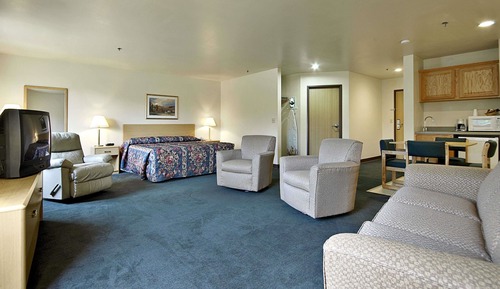 Suite, 1 King Bed, Non Smoking, Microwave
