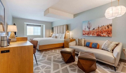 Studio Suite, 1 King Bed, Mobility Accessible, Non Smoking (Roll-In Shower)