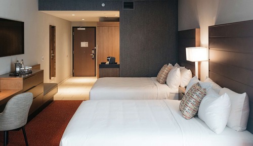 Studio Suite, 2 Queen Beds, Accessible, Bathtub